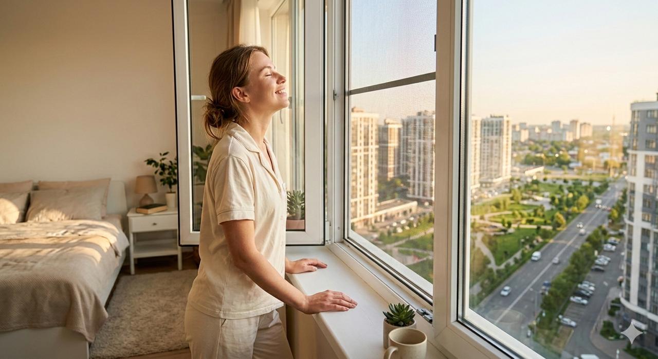Modern window interior
